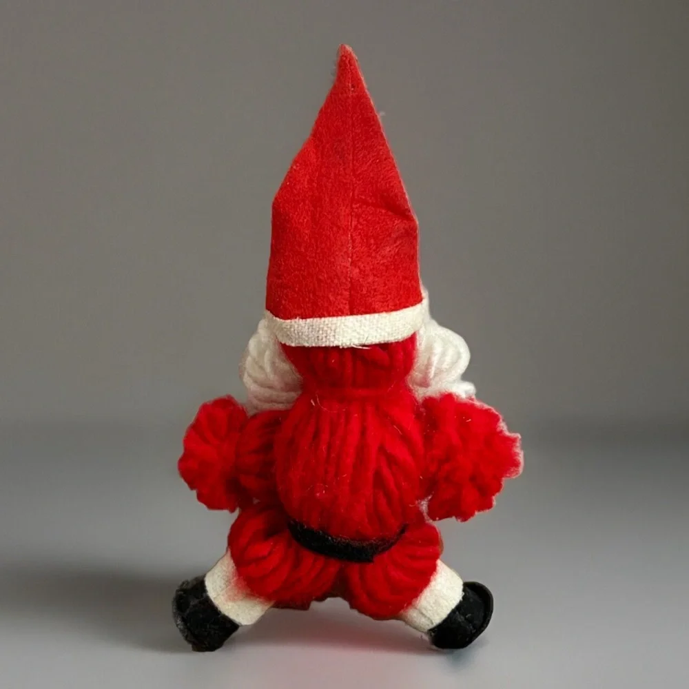 Tree Trimmer Ornament Yarn Santa Claus 6
